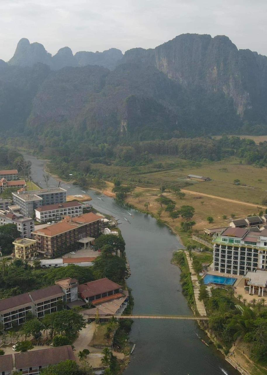 Vang Vieng Queens House Eksteriør billede