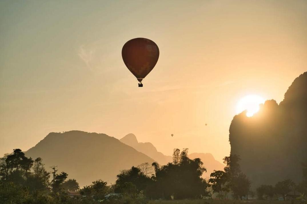Vang Vieng Queens House Eksteriør billede